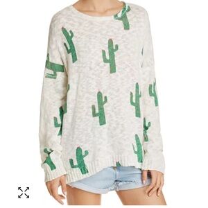 Show Me Your MuMu varsity cactus sweater
